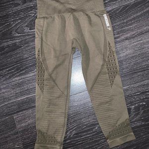 Gymshark Energy Seamless Leggings Khaki